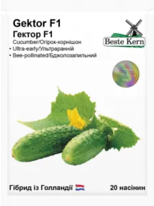 Огірок Гектор F1 20шт (Beste Kern)