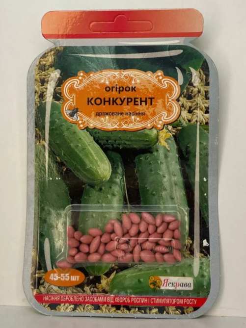 Огірок Конкурент 50 шт. држ